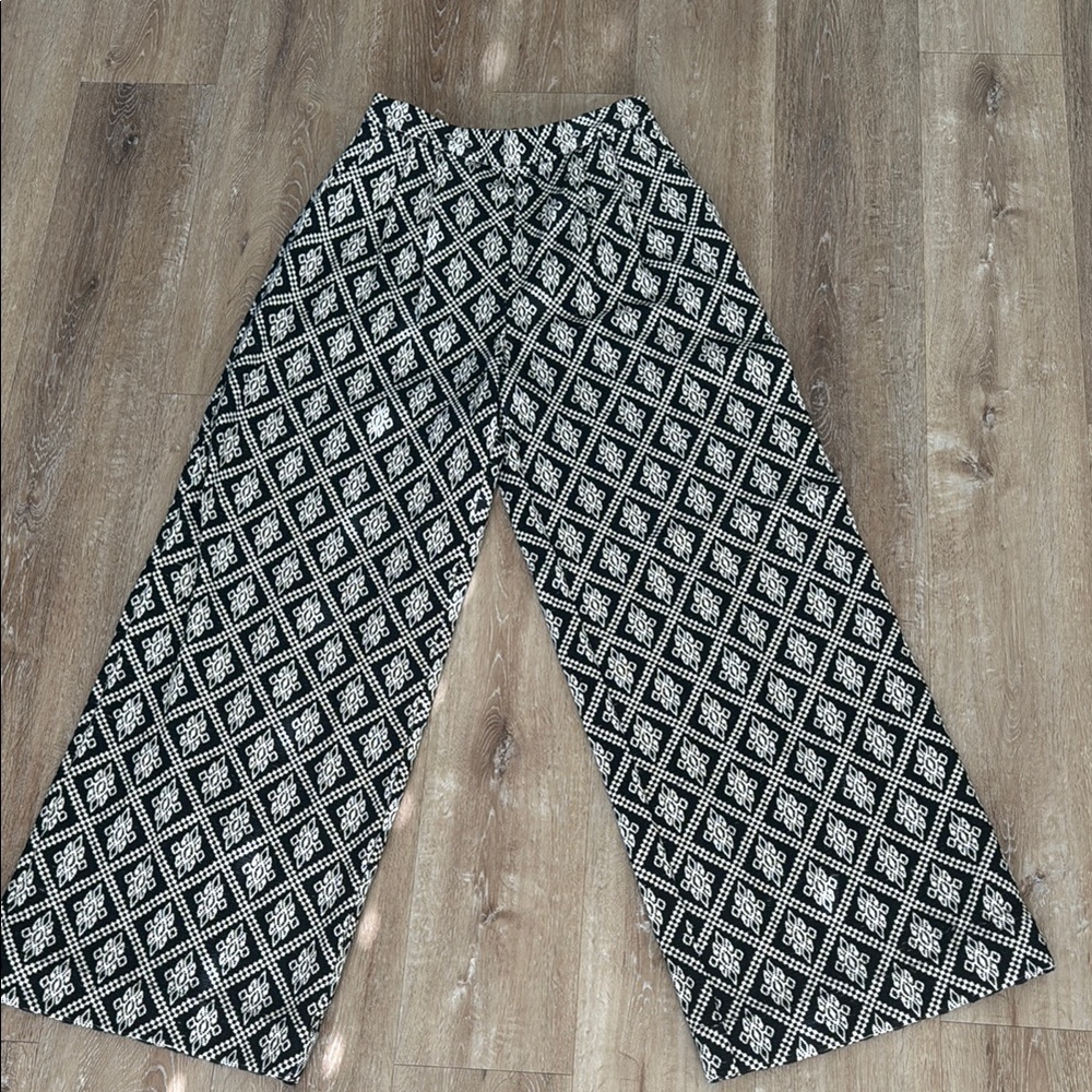 Mother denim wide leg pants
